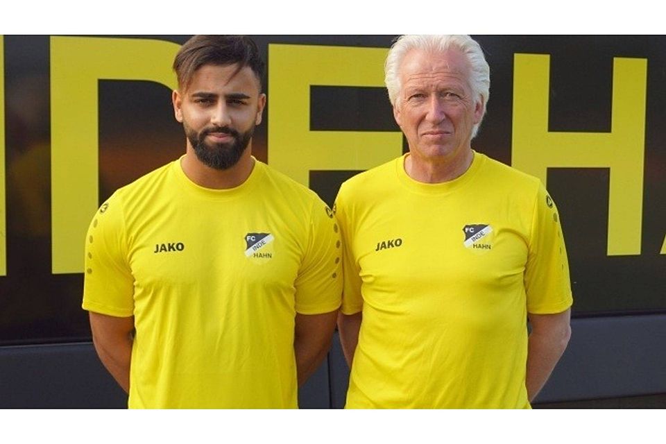 Hasan Er mit Trainer André Winkhold