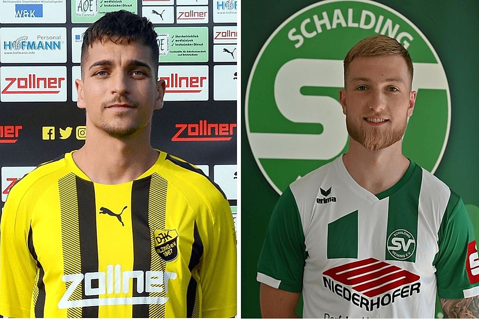 Andreas Jünger (li.) verlängert seinen Vertrag in Vilzing. Neu dabei bei der DJK ist dann ab Sommer auch Jonas Goß.