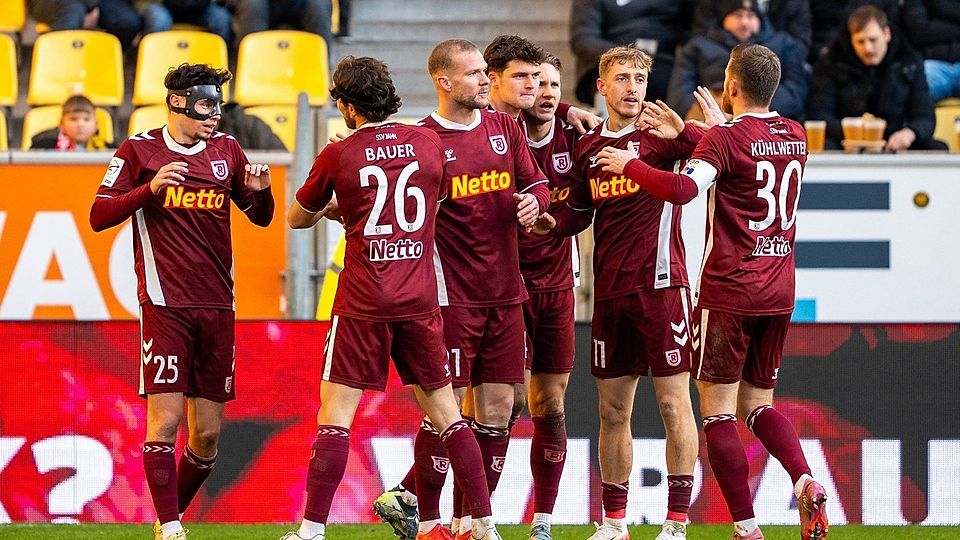 Regensburg gewann in der Vorwoche gegen Aachen.