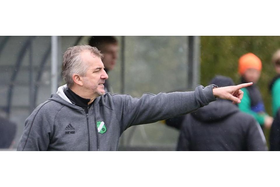 Will bei seiner Mannschaft eine Entwicklung sehen: Waldalgesheims Cheftrainer Elvir Melunovic.