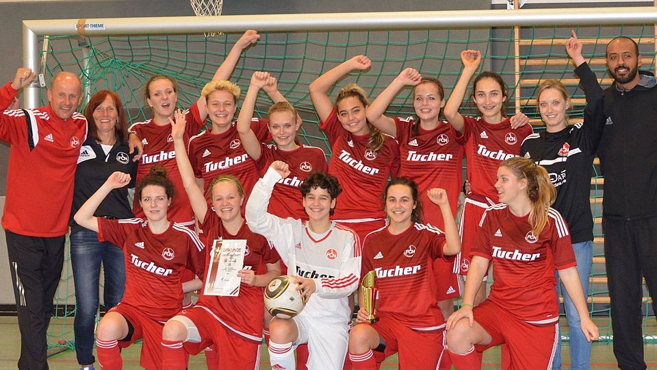 Der Gastgeber triumphierte beim Hallenturnier des 1. FC Nürnberg. F: Volker Köhn