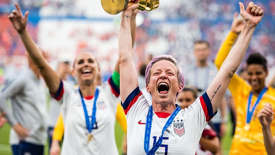 Gewann 2019 das WM-Finale in Lyon und nun den Kampf für Lohngleichheit im US-Fußball: Megan Rapinoe.