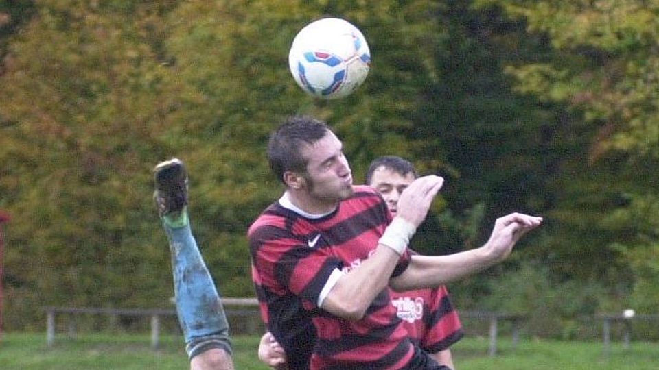 Patrick Eisen will sich mit dem SV Westheim am Sonntag auch gegen die Gnotzheimer Rumpfelf behaupten. (F: Gruber)