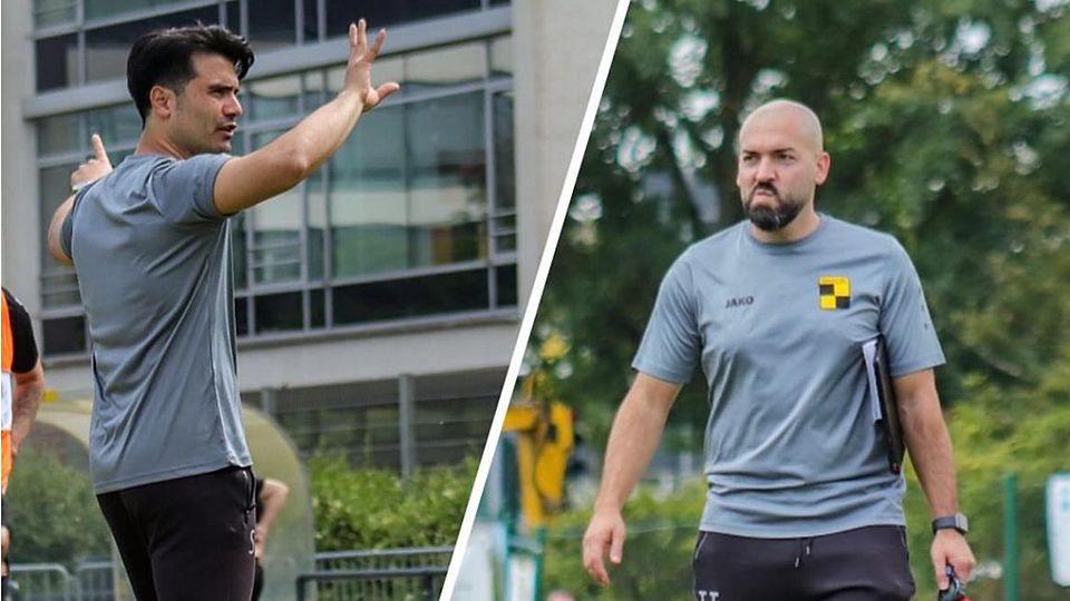 Serkan Dalman (li.) und Telmo Pires-Teixeira (re.) sind nicht länger Trainer der SV Deutz 05.