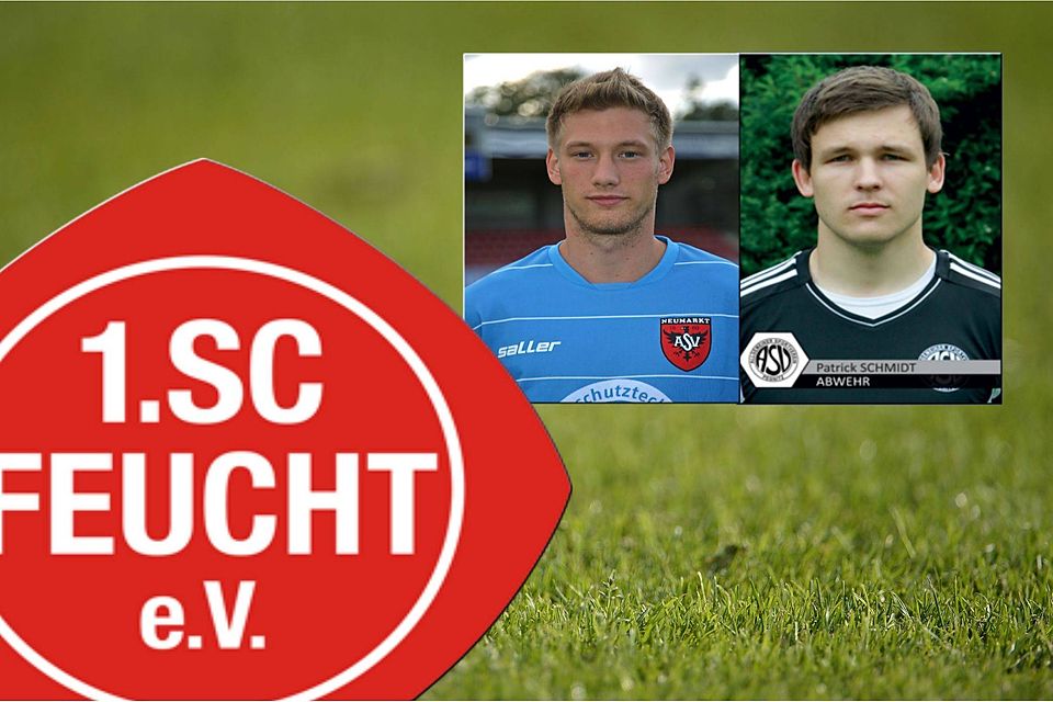 Pascal Preißer (links) und Patrick Schmidt spielen in der kommenden Saison beim SC Feucht. In welcher Liga ist allerdings noch unklar (Fotos: Bösl/ASV Pegnitz).