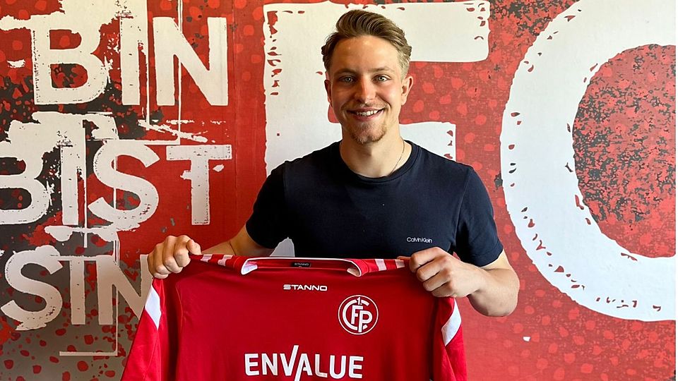 Christian Fischer soll im Mittelfeld des 1. FC Passau eine tragende Rolle spielen 
