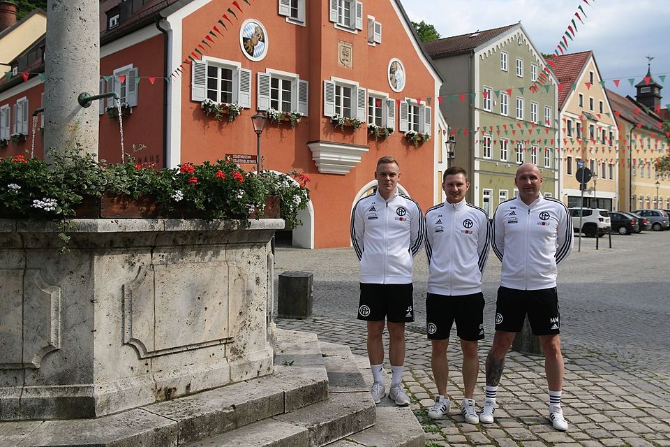 v. l.: Jonas Schick, Dennis Bauer, Michael Müller