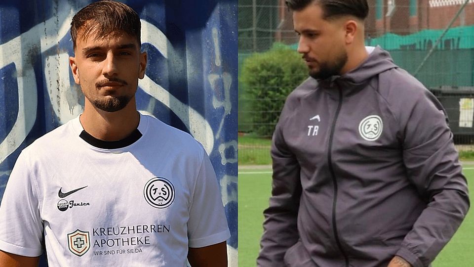 Niek Gabriel Mäder (links) ist einer der Spieler, die dem TuS schon jetzt zugesagt haben. Das freut auch Gianluca Nurra (rechts).