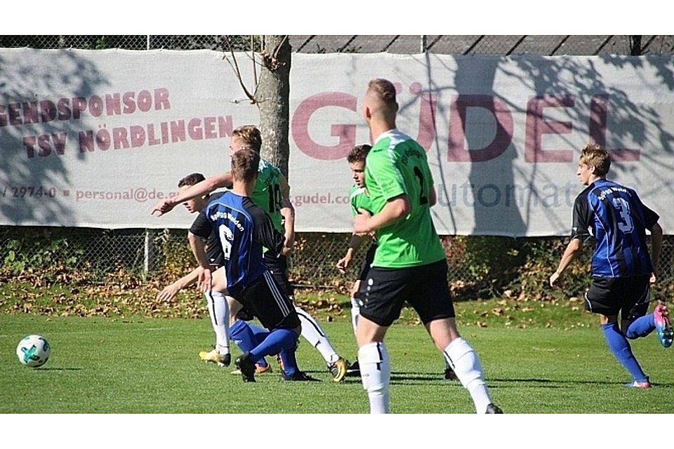 "Nicht verlieren" heißt die Devise bei der schwarz-blauen U19 am Wochenende in Rosenheim. F: Dorschky