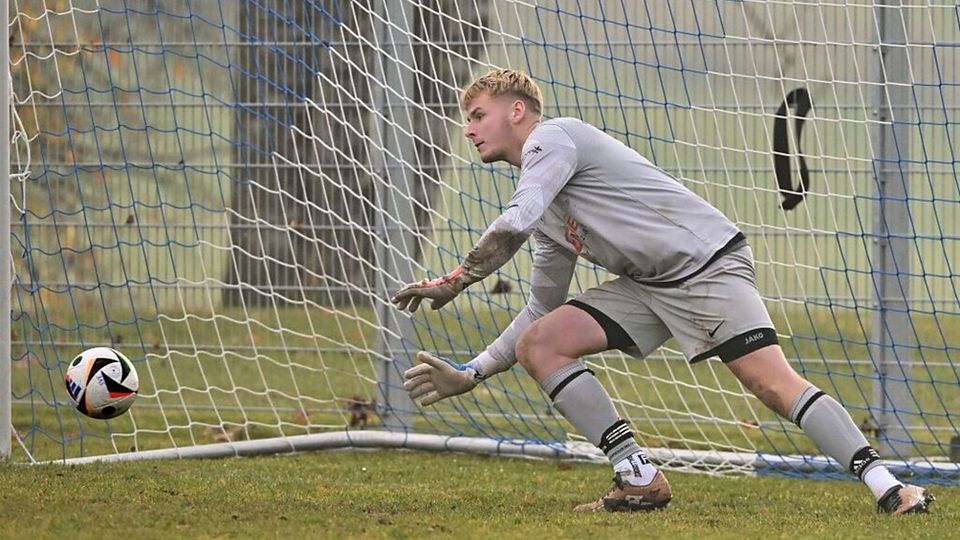 Ewattingens Keeper Lukas Mäntele musste beim 4:2-Heimsieg gegen den SV Titisee zwei Gegentor hinnehmen.