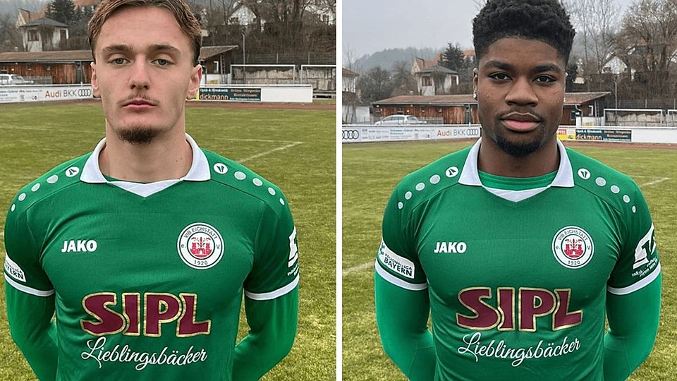 Aurel Kuqanaj (li.) und Irfan Amidou (re.) haben sich dem VfB Eichstätt angeschlossen.