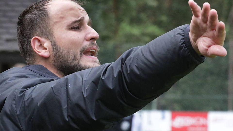 Zieht es beruflich in die USA: Trainer Mergim Berisha wird den SV Hörgertshausen Mitte der nächsten Saison verlassen. Der Club strebt einen schleichenden Übergang an.