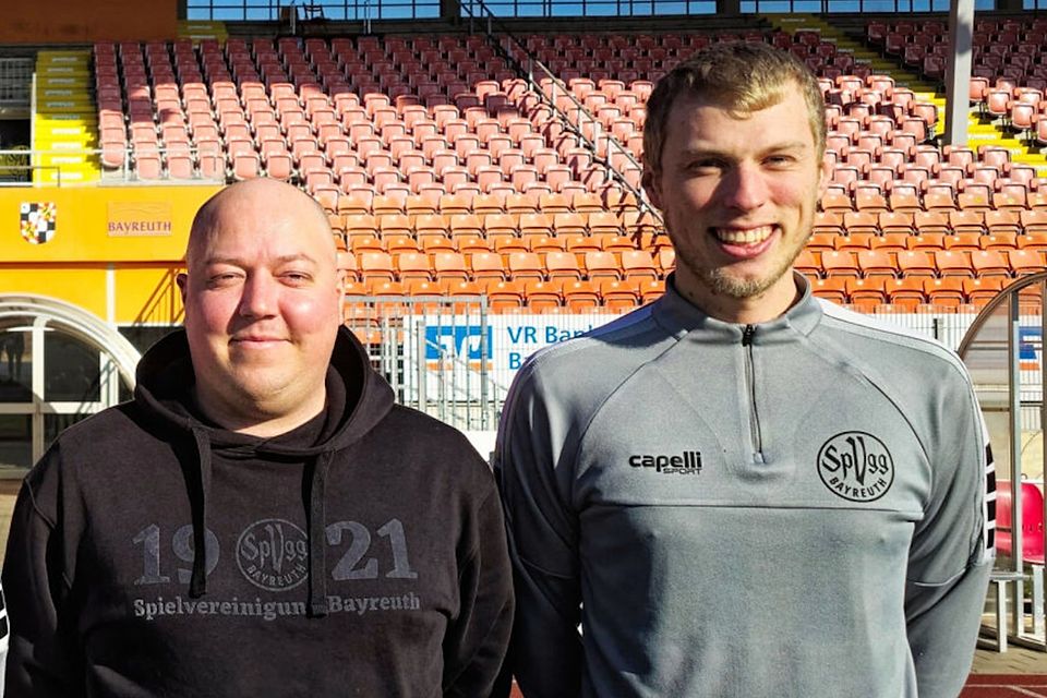 Sebastian Köhler (re.) wird Bayreuths Chefcoach Lukas Kling als Athletiktrainer assistieren. 