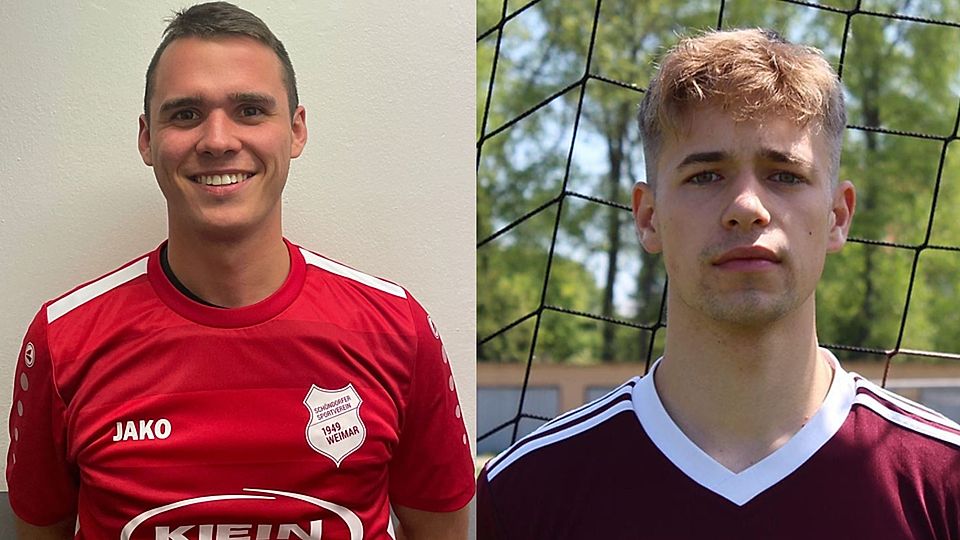 Carlo Bartholmeß (links) hat Blankenhain verlassen, Ben Neefe (rechts) kommt aus Magdala hinzu.