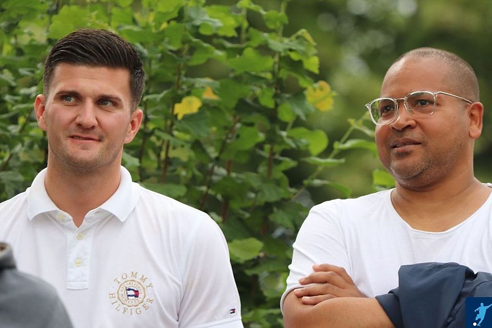 Benny Borth (li) wird neuer Geschäftsführer Fußball