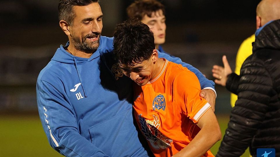 Will mit dem SVW in dieser Runde und den nächsten beiden Spielzeiten noch möglichst oft jubeln: Trainer Daniel Löbelt (links). 
