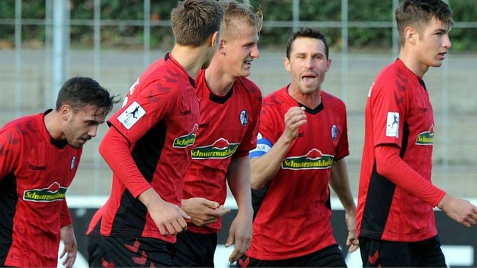 Zuletzt gab es für den SC Freiburg II reichlich Grund zur Freude. Folgt in Mainz die Fortsetzung ? | Foto: Meinrad Schön