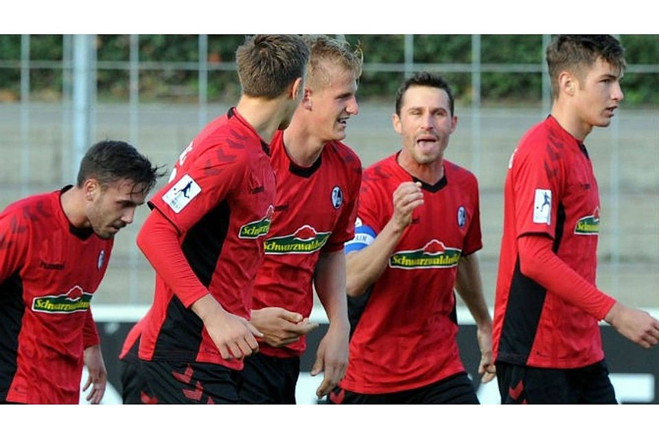 Zuletzt gab es für den SC Freiburg II reichlich Grund zur Freude. Folgt in Mainz die Fortsetzung ? | Foto: Meinrad Schön