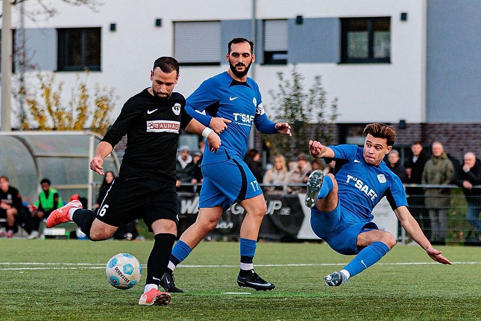Alles reinwerfen wie hier gegen Frechen 20 müssen die Sportfreunde Düren zu Hause gegen Porz.