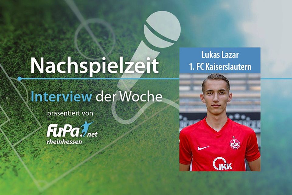 Lukas Lazar spielt in der U19 des 1. FC Kaiserslautern eine tragende Rolle.