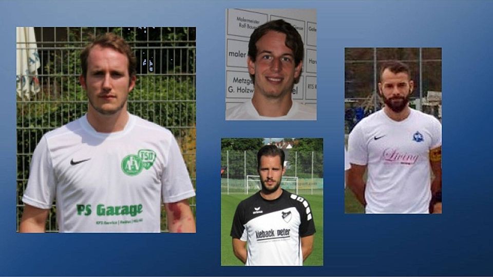 Drei Spieler aus dem Bezirk Stuttgart sind in der Top 20 von Württembergs besten Torschützen vertreten. Foto: Collage FuPa Stuttgart
