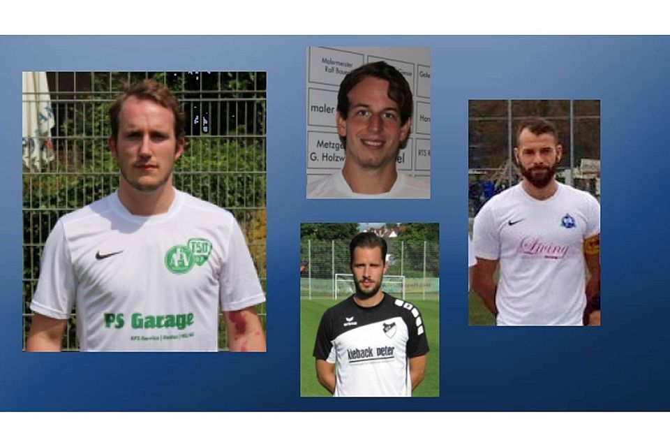 Drei Spieler aus dem Bezirk Stuttgart sind in der Top 20 von Württembergs besten Torschützen vertreten. Foto: Collage FuPa Stuttgart