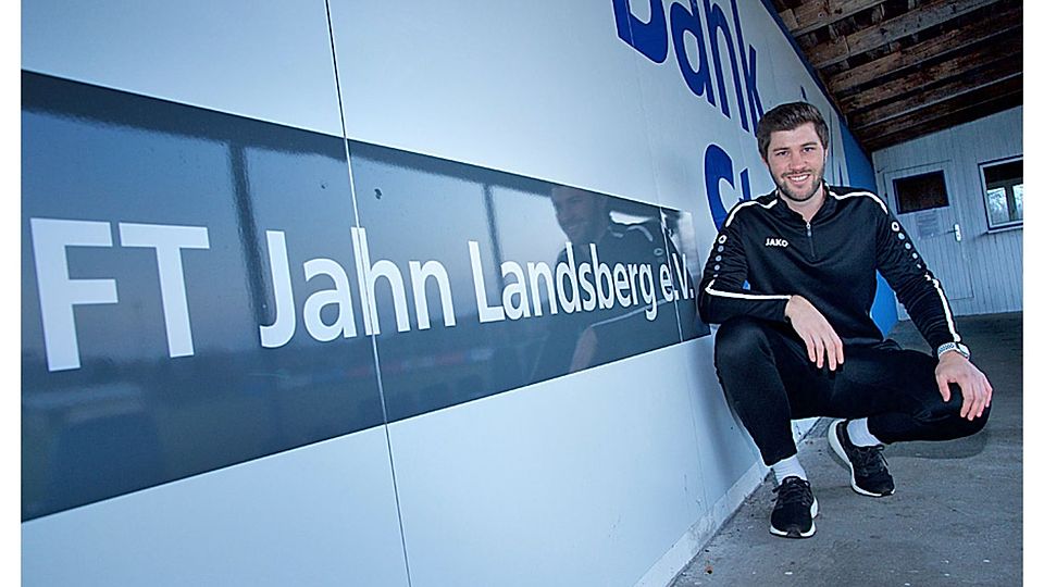 Die FT Jahn Landsberg präsentiert mit Marcel Graf seinen neuen Trainer.