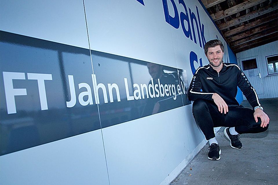 Die FT Jahn Landsberg präsentiert mit Marcel Graf seinen neuen Trainer.