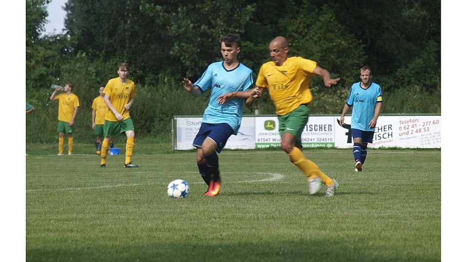 Mit den Grün-Gelben aus Hamm (hier im Duell mit Blau-Weiß Worms) muss in dieser Saison wieder gerechnet werden.                           F: Vivien Beth