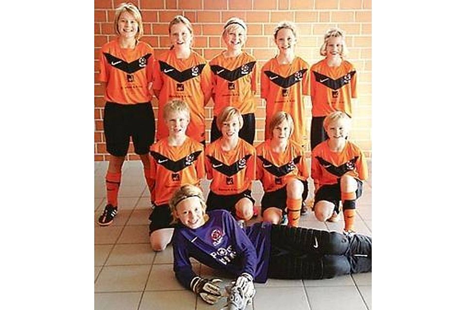 Starkes Team: Die Kreisauswahl-Fußballerinnen. privat