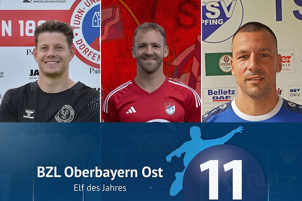 Wurden alle fünfmal in die Elf der Woche berufen: Markus Mittermaier, Josef Sontheim, Birol Karatepe (v.l.n.r.)