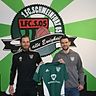 Kristian Böhnlein (li.) bleibt dem 1. FC Schweinfurt 05 erhalten