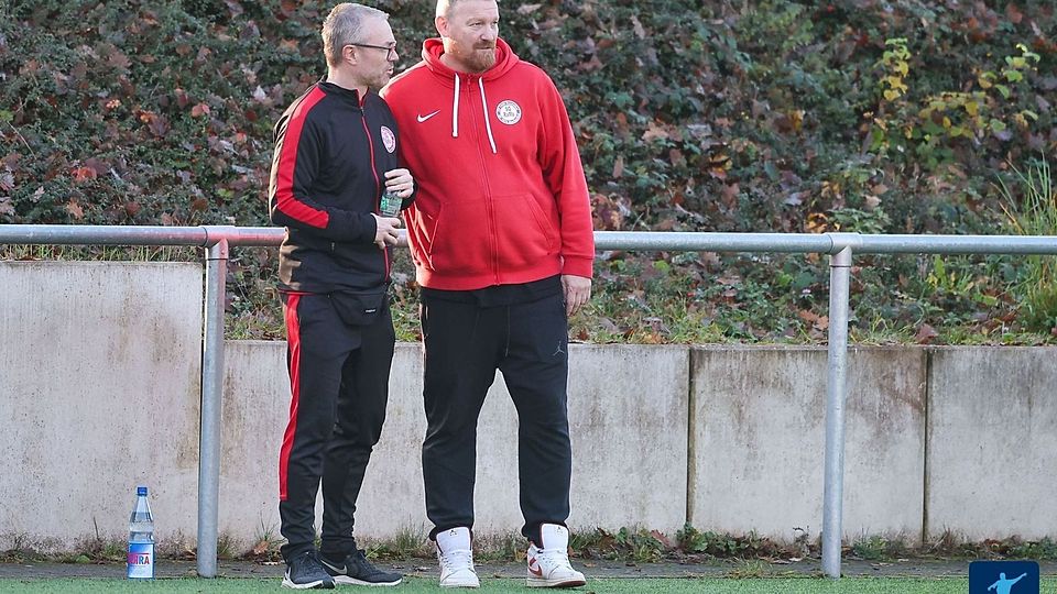 Momentan steht bei der SG Ra/Ma noch Daniel Schadel (rechts) an der Seitenlinie.