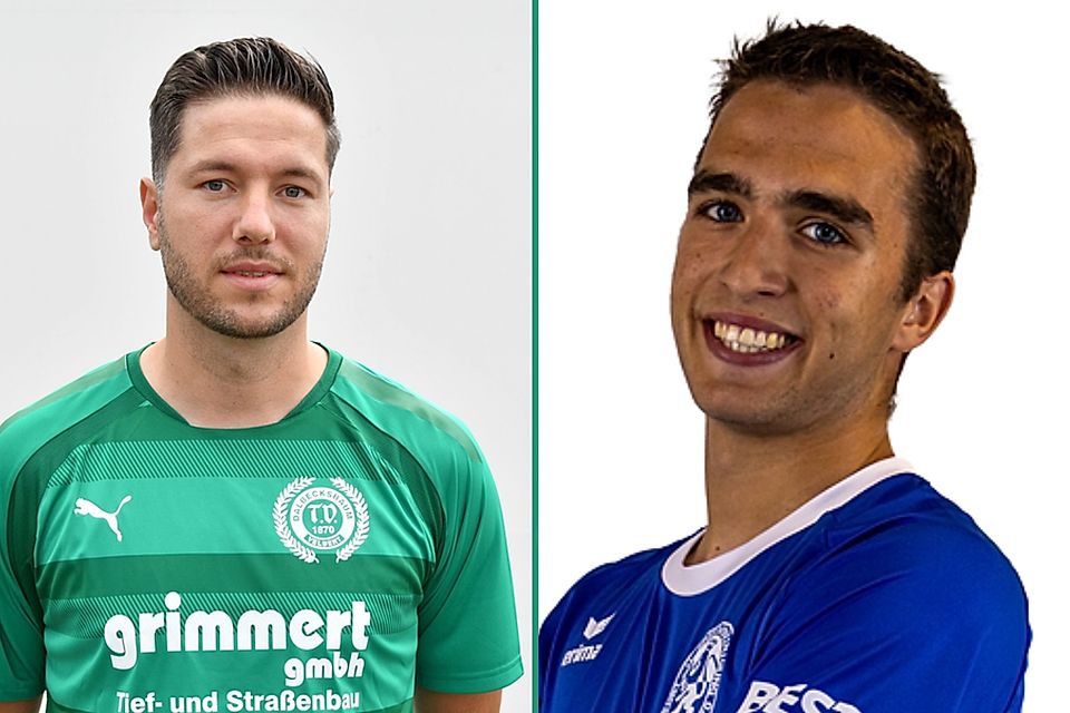 Maik Bleckmann (l.) und Luca Grlic wechseln die Vereine.