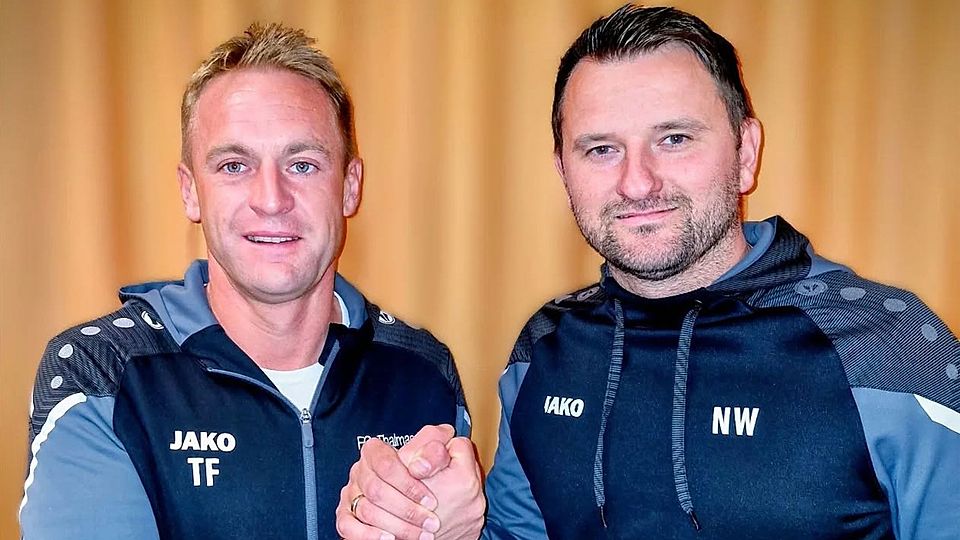 Hand drauf: Thomas Faltermeier (links) und Niko Wohlmann coachen gemeinsam die Thalmassinger Mannschaft.