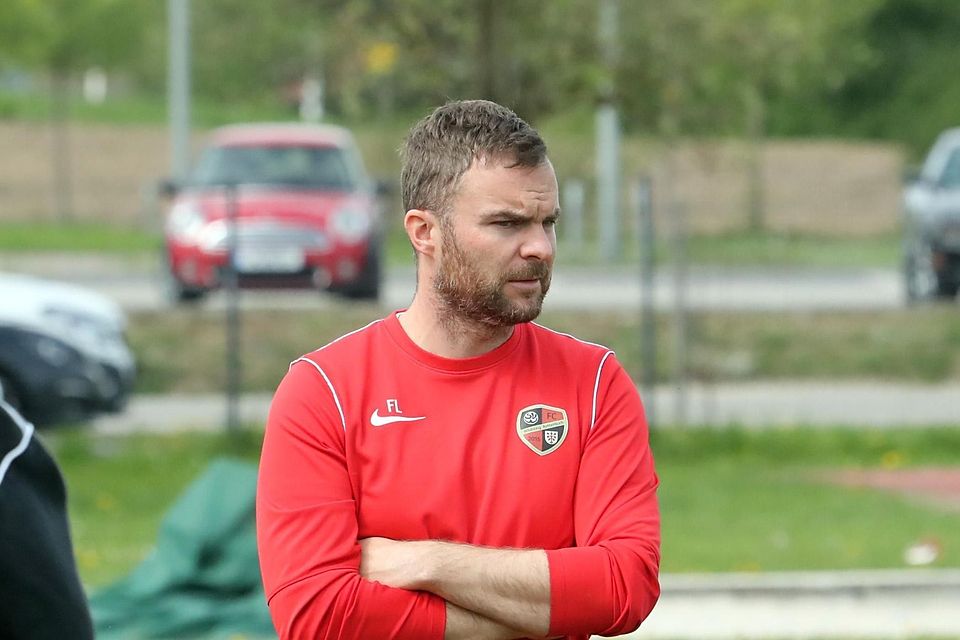 Fußball Saison 2024/25 Kreisliga FC Wildsteig/Rottenbuch Trainer Fabian Lindauer im Mai 2025