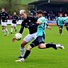 Felix Jobst gehörte beim FSV VfB Straubing zu den Aktivposten. Beim 2:0-Kopfballtreffer von Jobst verlor ihn die SVN-Abwehr um Tobias Bitzer dazu aus den Augen.