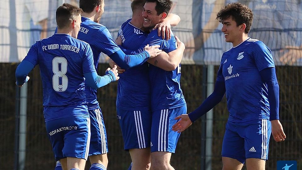 Archivbild: Jubel bei Union Tornesch. 