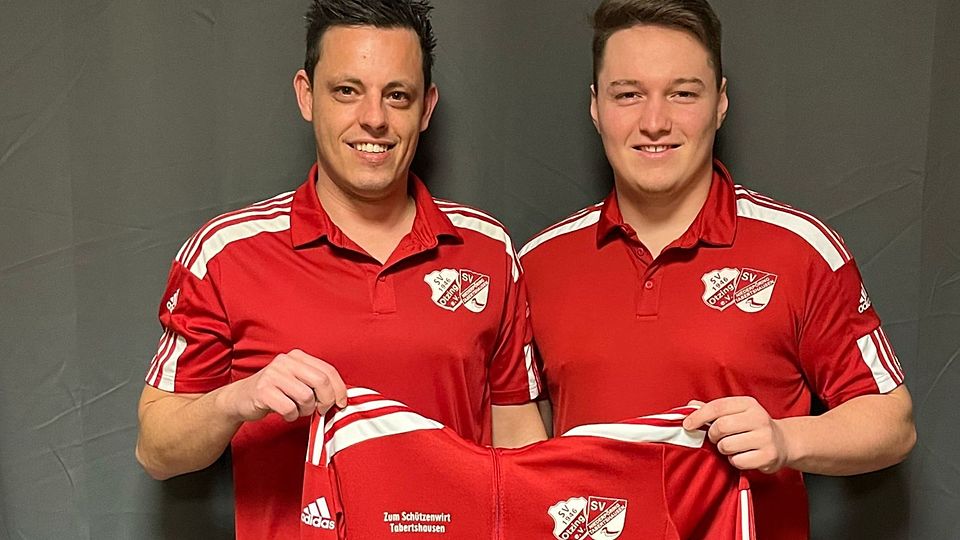 Das neue Trainer-Duo der SG Otzing/Niederpöring: Daniel Weber (li.) und Edward Hinz