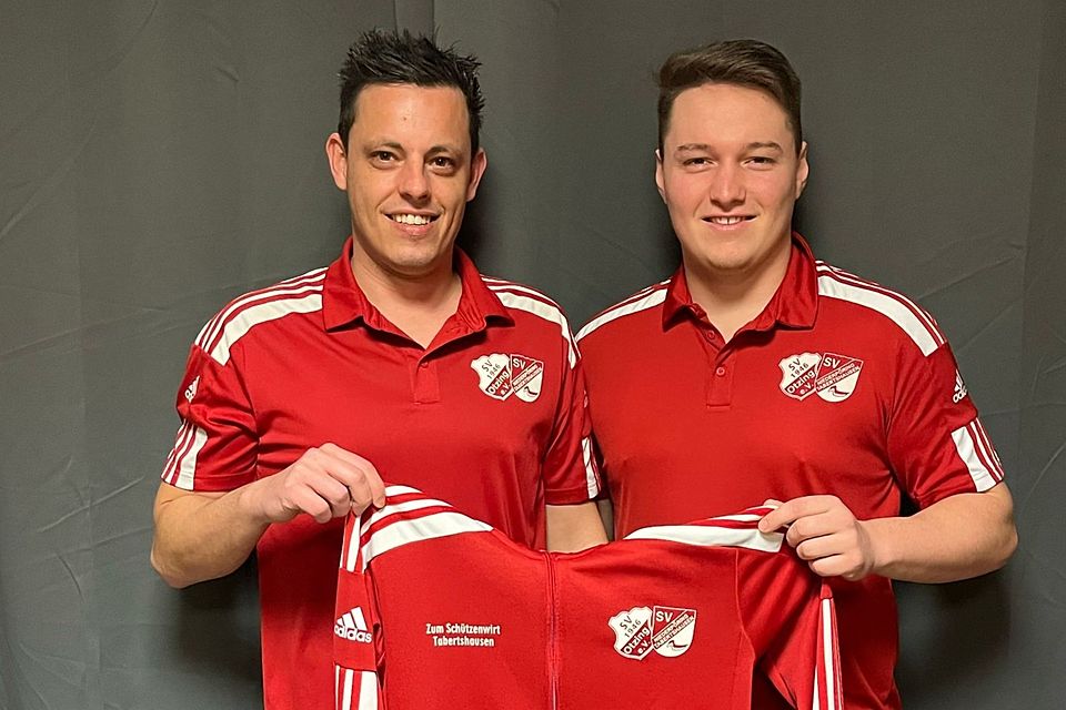 Das neue Trainer-Duo der SG Otzing/Niederpöring: Daniel Weber (li.) und Edward Hinz