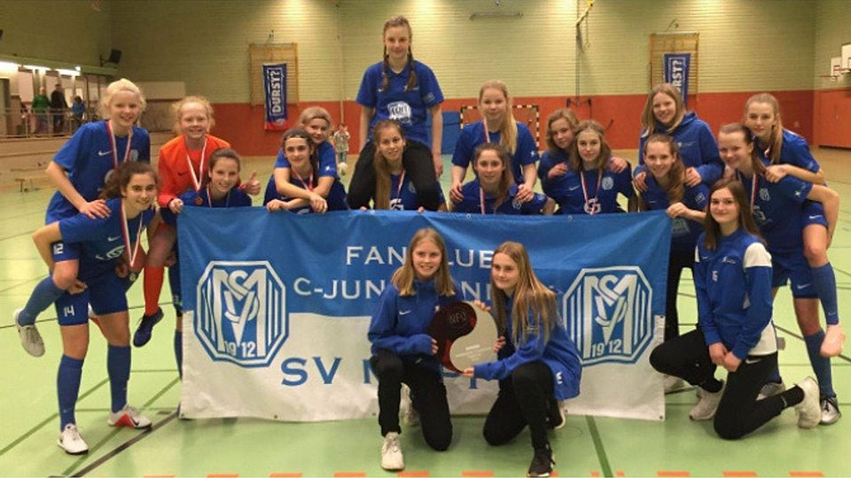 Nächster Erfolg: Die C-Juniorinnen des SV Meppen haben erneut die Nordwestdeutsche Meisterschaft im Futsal gewonnen. Samstag starten sie bei der DM in Wuppertal. Foto: Veronika Klöppel