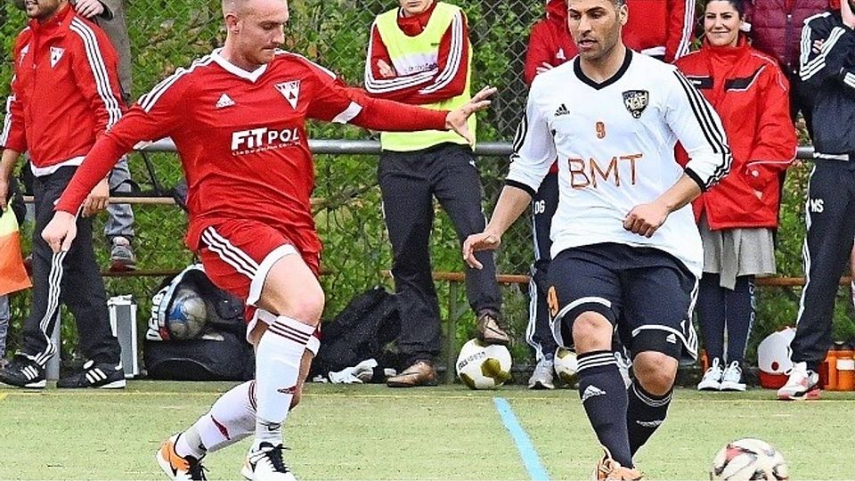 Andreas Simic (l.), beim TSV zuletzt schmerzlich vermisst, traf in den beiden bisherigen Punktspielduellen gegen N.A.F.I. Foto: Günter Bergmann
