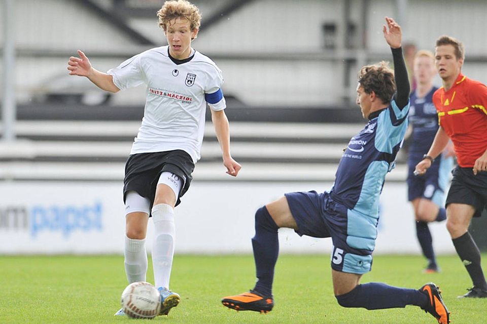 Von den Ulmer A-Junioren wechselt Vinko Sapina (links) zum FC Memmingen.  F.: Pressefoto Eibner