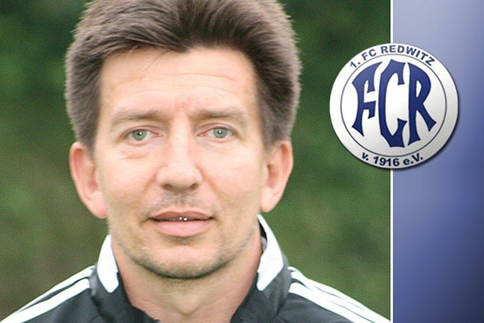 Uwe Kalb ist von seinem Amt als Trainer beim 1. FC Redwitz zurückgetreten. F: FCR - Montage: FuPa