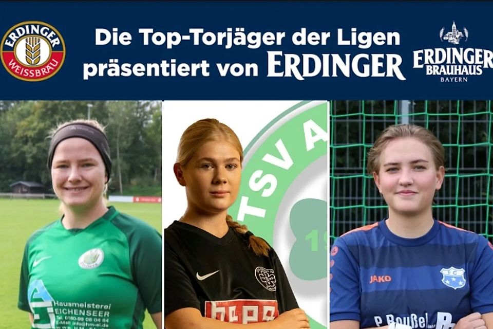 Aschenbrenner (m.) führt vor Dimpflmaier (r.) sowie unter anderem der Viertplatzierten Sophia Walch (l.).