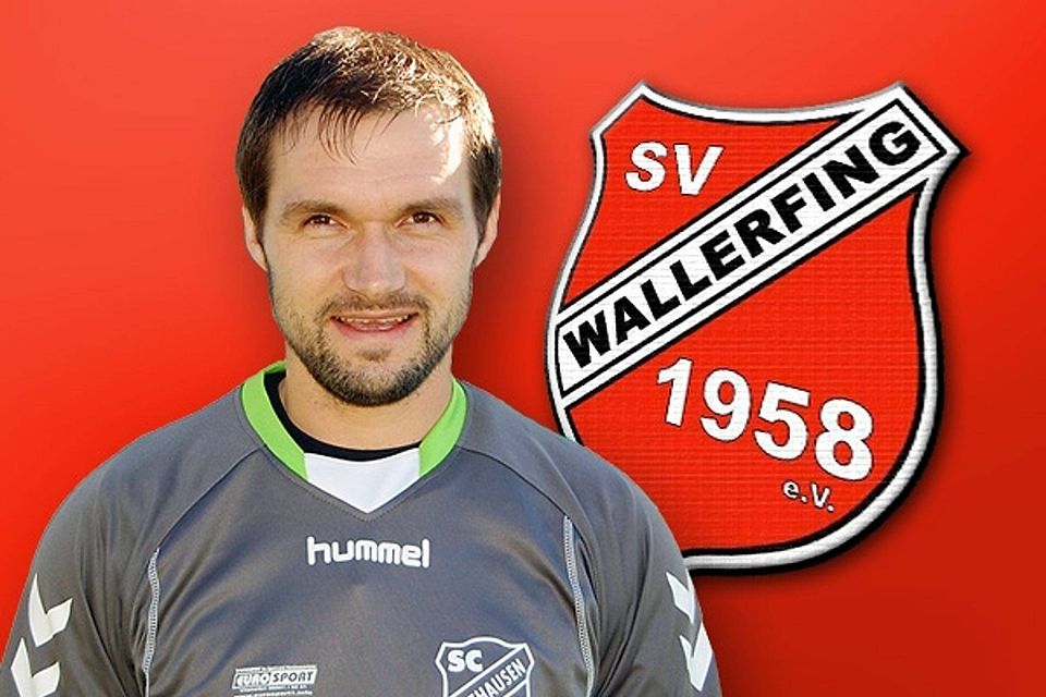 Hans-Peter Kerscher stürmt ab Sommer wieder für den SV Wallerfing. Montage: Wagner