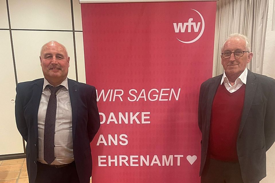 Preisträger Werner Werz (rechts im Bild) mit Martin Kiem