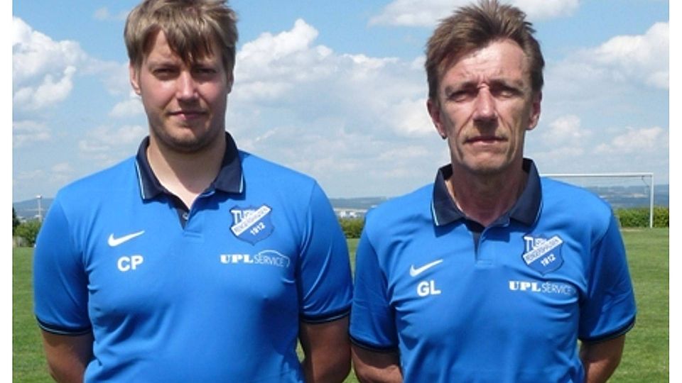 Keine Trainer mehr beim Tuspo: Chrstian Pforr (.li.) und Gerd Lippmann
