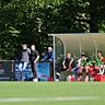 Der FC Germania Okriftel um Chefcoach Sascha Amstätter konnte nicht antreten