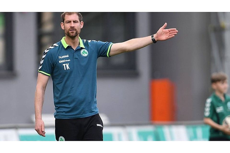 Thomas Kleine ist nicht mehr Trainer der Fürther U23. F: Zink